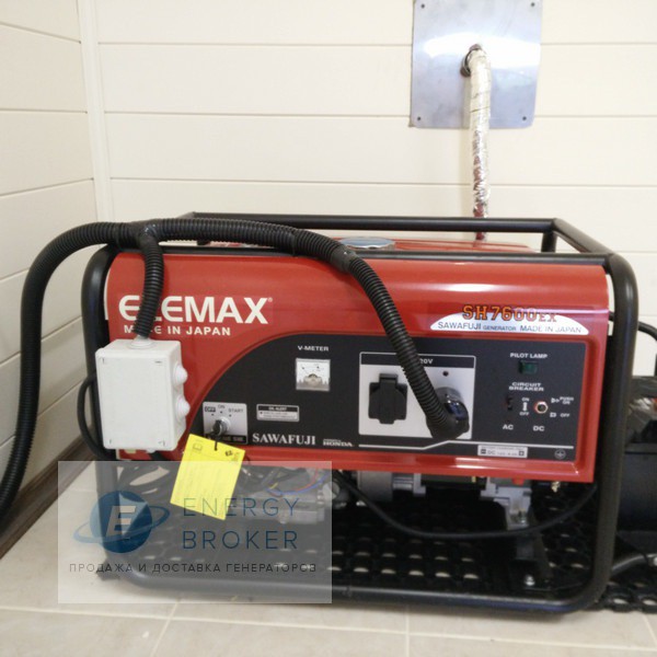 газовыхлоп для Elemax SH7600 EX-RS